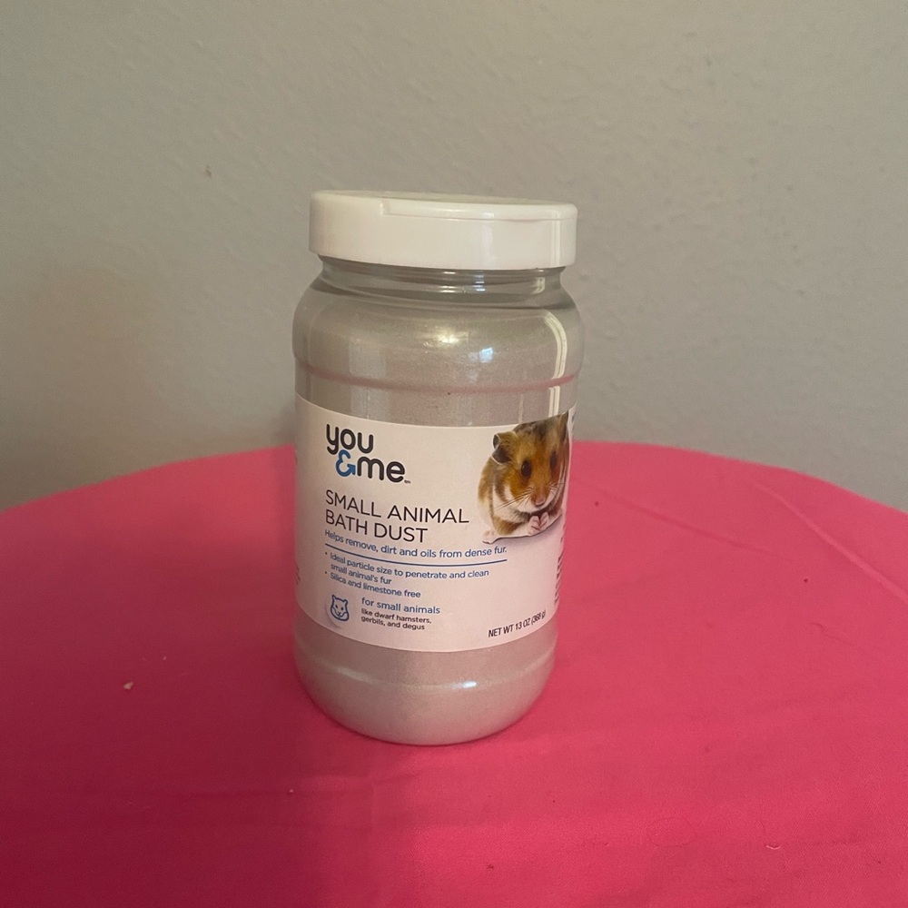You & Me Small Animal Bath Dust NWOT